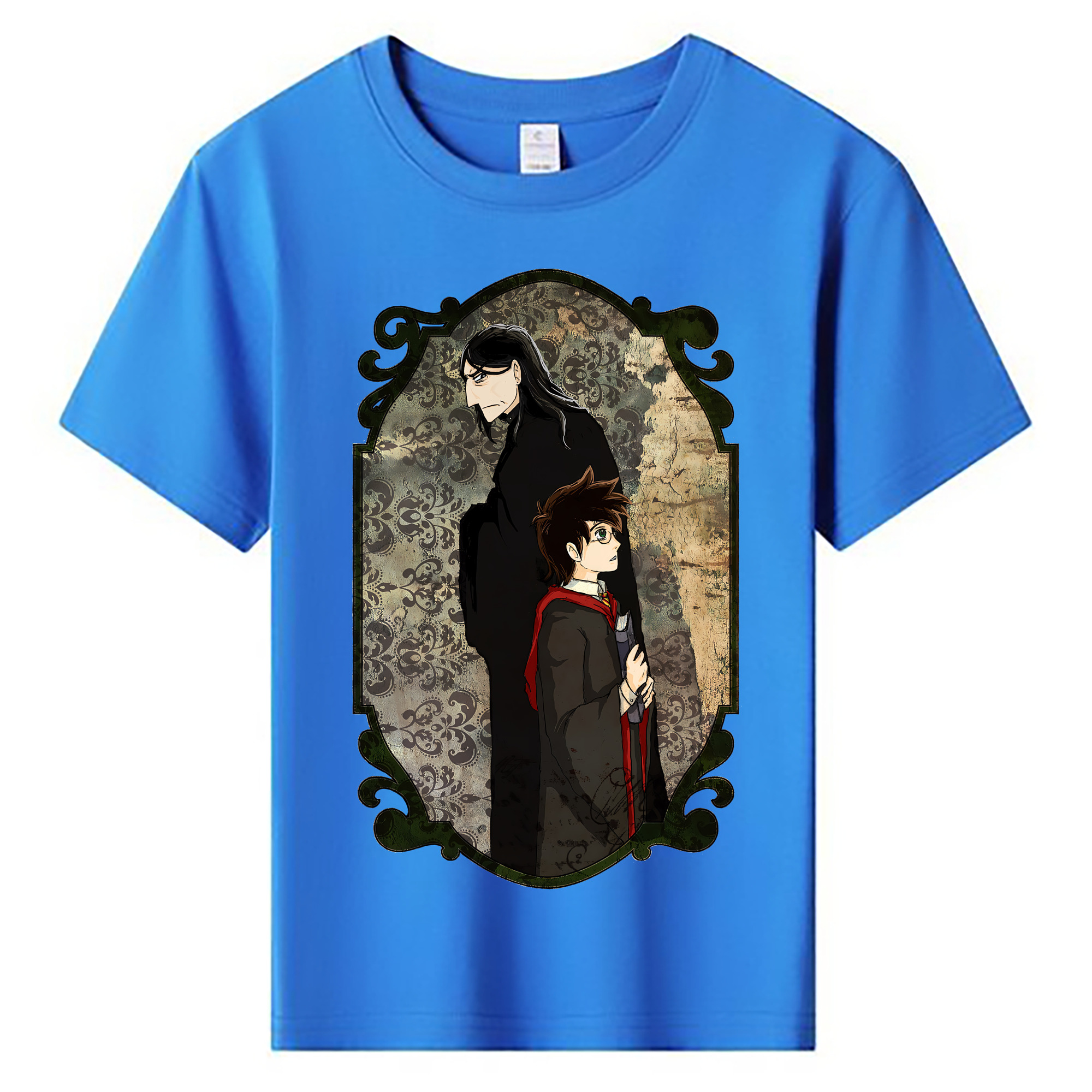 （画像用） Harry Potter ハリー・ポッターシリーズ 綿100％キッズTシャツ（フロントプリント）